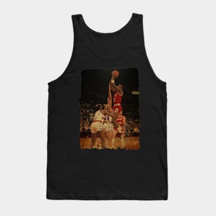 Michael Jordan vs Washington Bullets, 1985 Vintage Tank Top